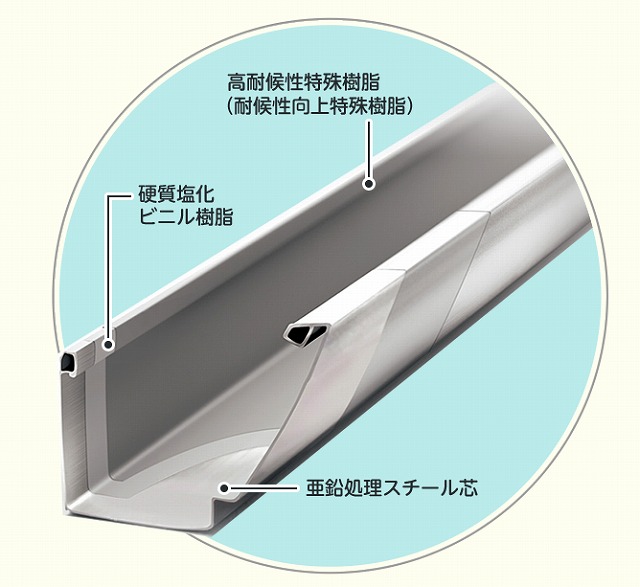 パナソニック　雨とい「アイアン」